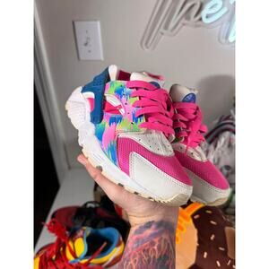 Nike Air Huarache Multicolor Pink Blue US Women’s 7 / Youth 5.5 2015